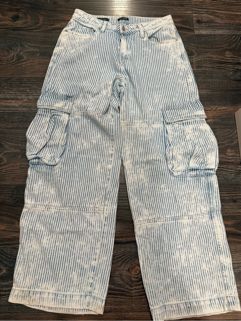 Wild Fable Blue and White Striped Pants